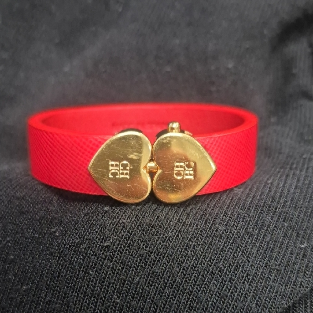CH Heart Clasp Red Bracelet